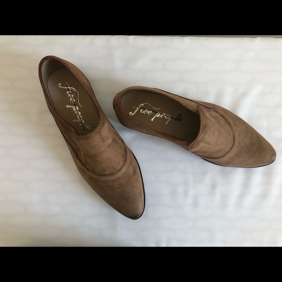 Free People Brown Brady Slip on Loafer NIB size 39 BEAUTIFUL BOHO - Picture 5 of 13